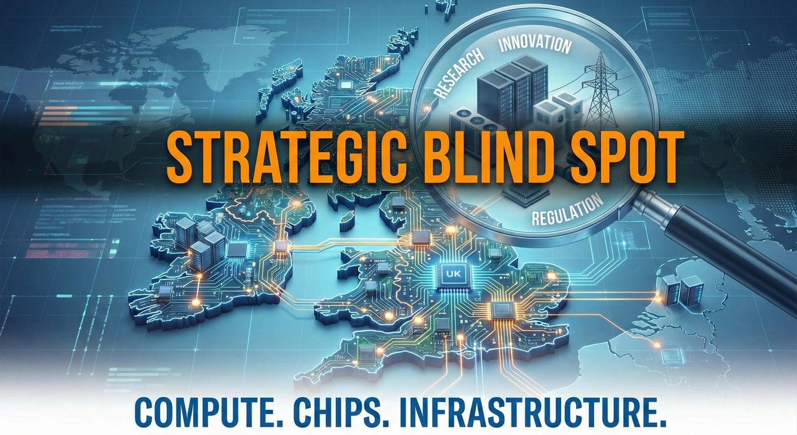UK compute infrastructure gap and semiconductor strategy map