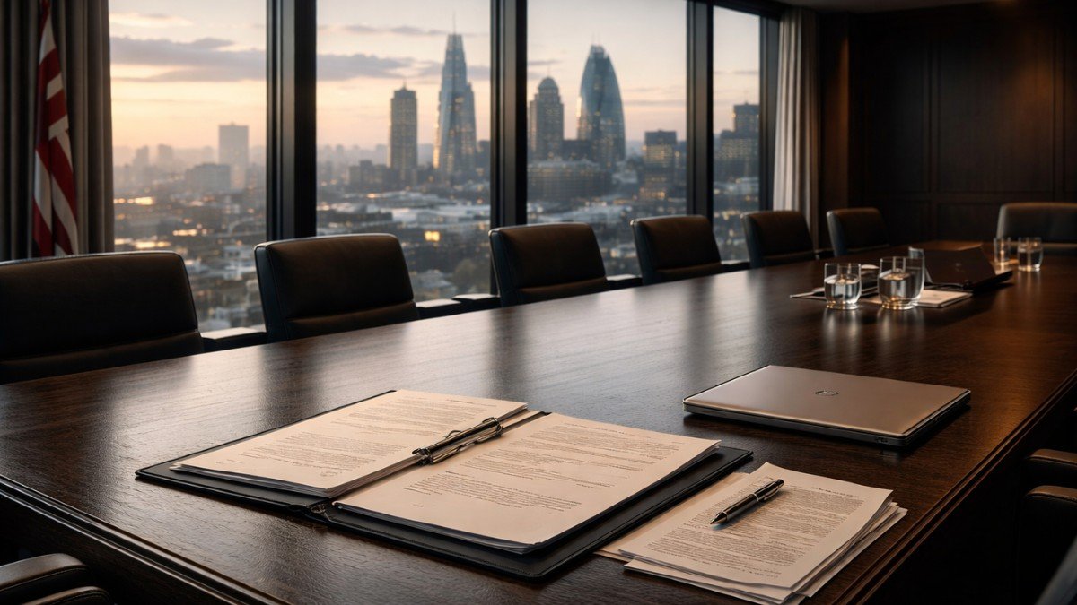 Employment Rights Act 2025 UK startups compliance guidance — formal institutional boardroom setting